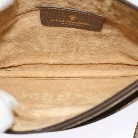 GUCCI GG Supreme Shoulder Bag PVC Beige Gold 904 02 020 Auth BA5087 - Picture 11 of 16